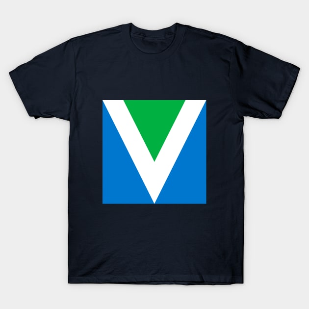 Official Vegan Flag T-Shirt by RiverPhildon